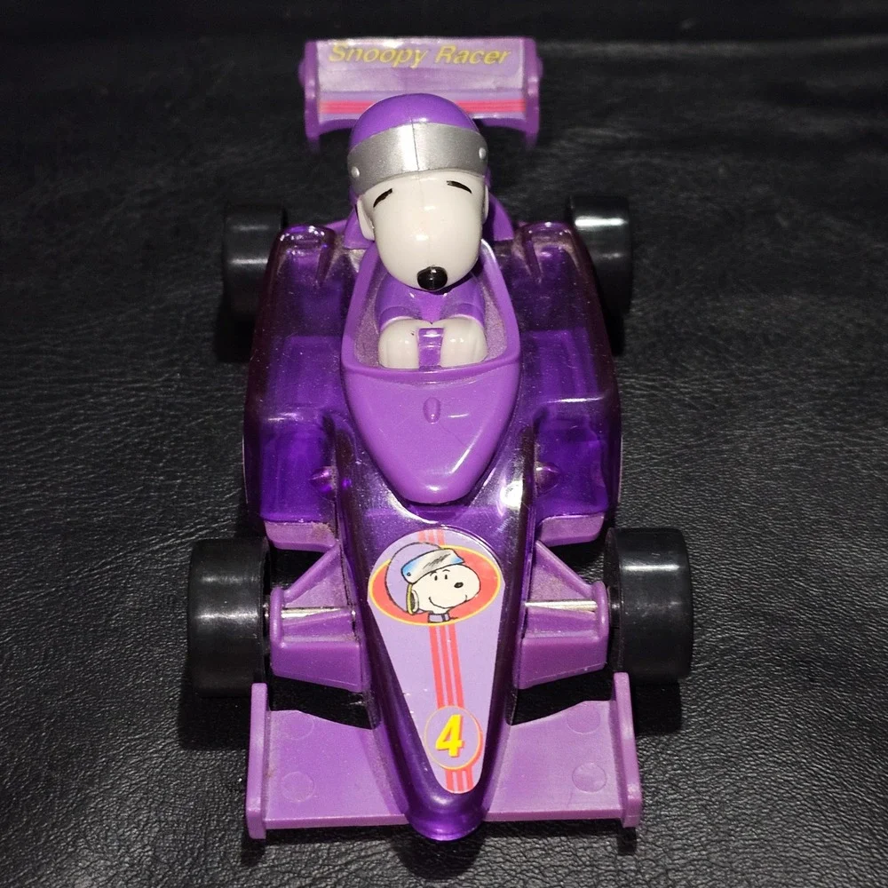 Peanuts Snoopy‎ Purple Indy Race Car #4